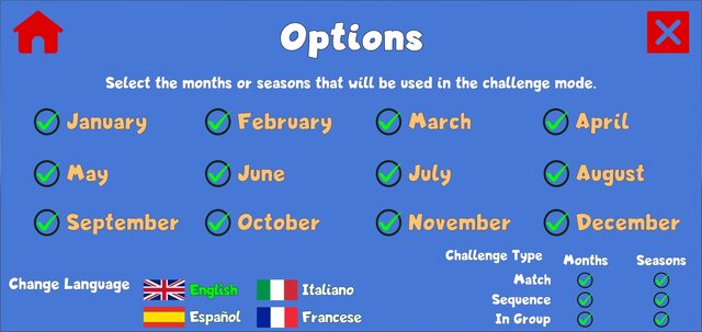 Learn: Months and Seasons