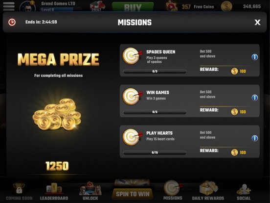 Hearts Online: Card Games