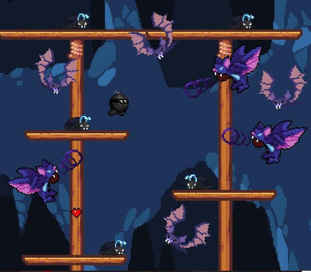 Bomby Run - Level 7, Bat Nest v1.0