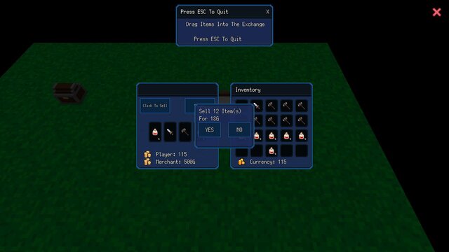 RPG In A Box - Selling Items Sample Project