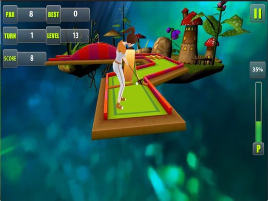 Mini Golf Professional Game