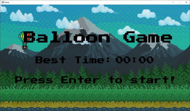 Ludum Dare 50 Balloon Game