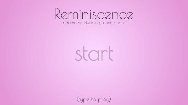 Reminiscence (Stending, Yineri, uj)