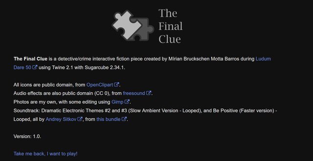 The Final Clue