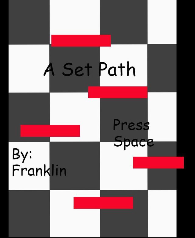 First Project- A Set Path