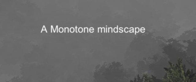 A montone mindscape
