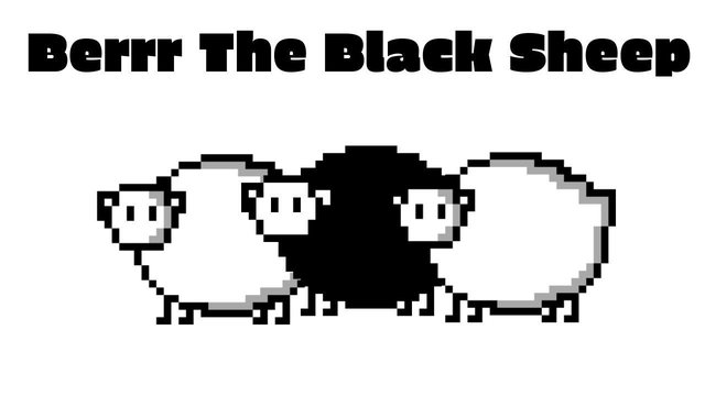Berrr The Black Sheep