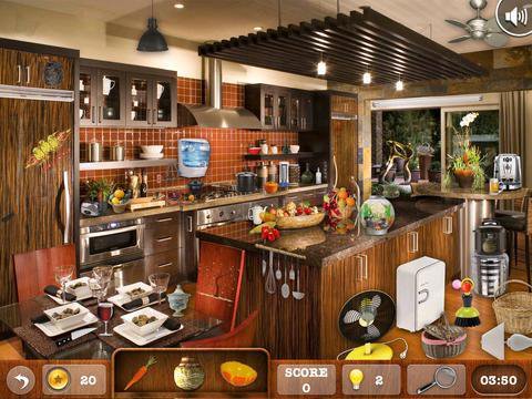 Messy Kitchen Hidden Objects