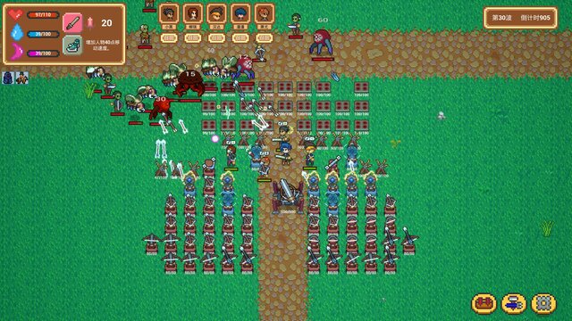 小白的保卫战 Xiaobai's defense war