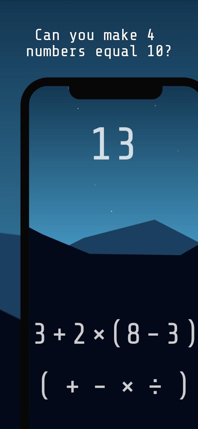 4=10