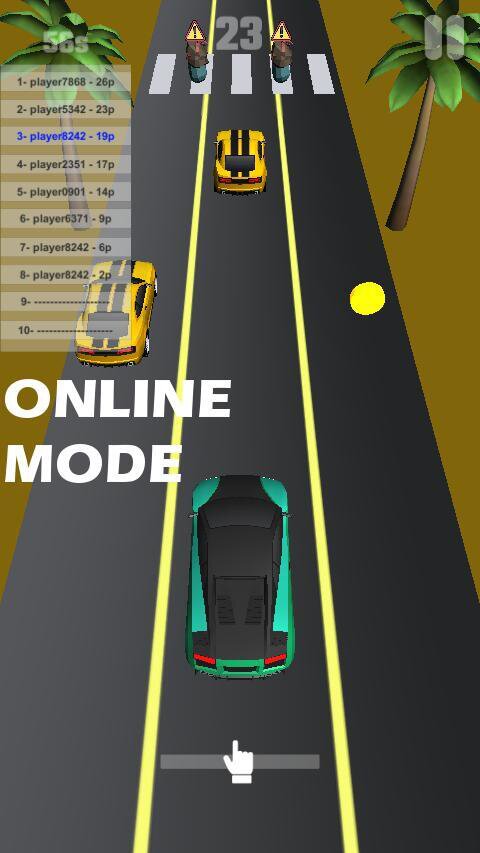 TRAFFIC CHAOS RACING GAME