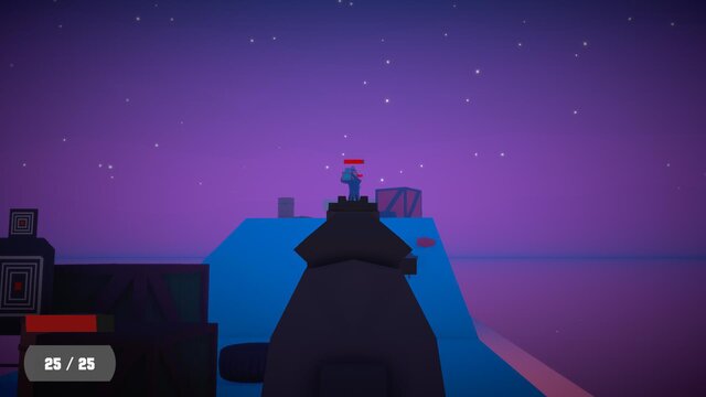 Montes 2D Spiel, aber in First Person