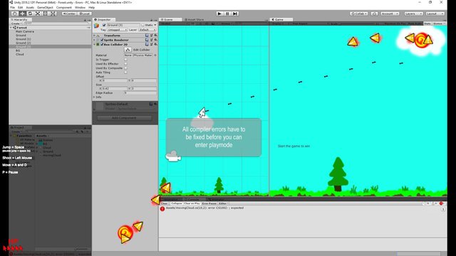 Unity Errors