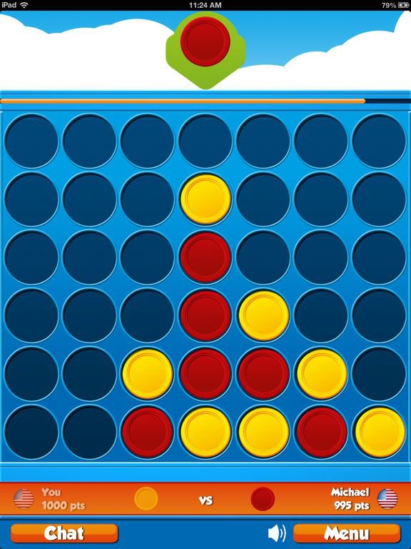 4 in a Row Multiplayer - Play online with friends!