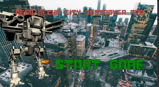 Mega Mecha City Destroyer RPG