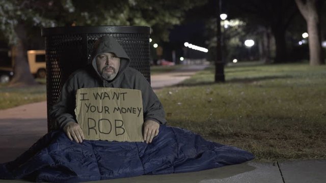 You Are Rob. Can You Go the Entire Day Without Giving Money to Homeless People?