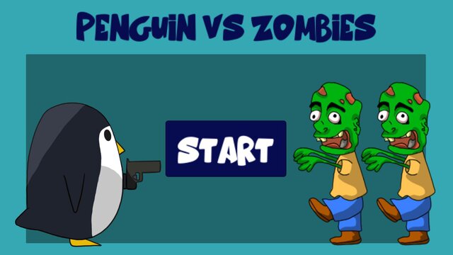 Penguin VS Zombies (Poomrapee26)