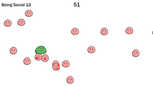 A Mini-game about Being Social