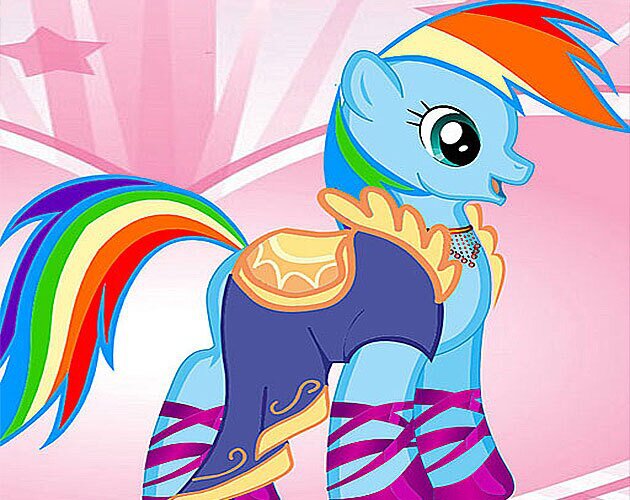 My little Pony Care Dress Up Game