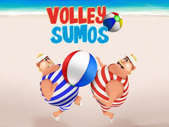 Volley Sumos - Two-player versus game