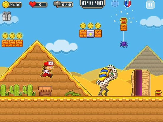 Super Jim Jump: Classic Platform Game