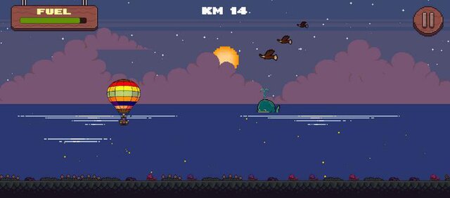Air balloon 2d