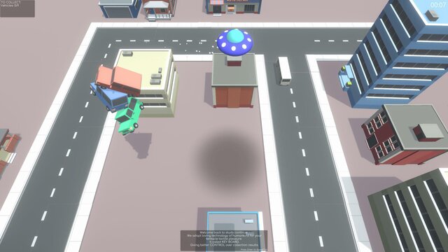 AFK on a UFO