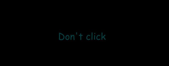 Don't click (Greeb studio)