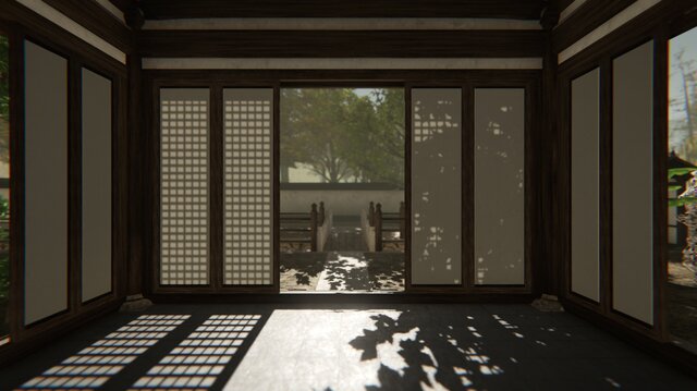 Landscapes of the Four Seasons 四景山水圖 秋景