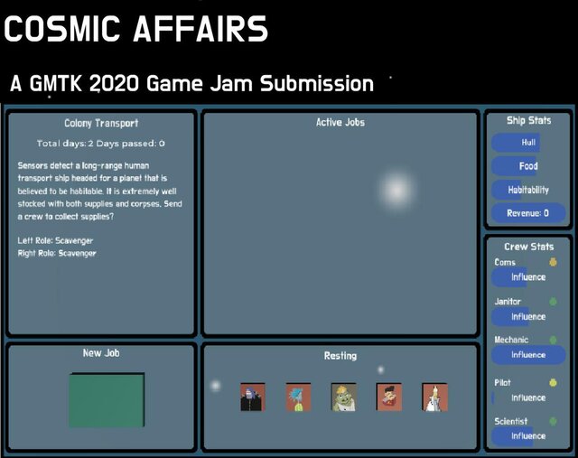 Cosmic Affairs