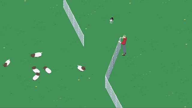 Come Bye: A Sheepdog Simulator