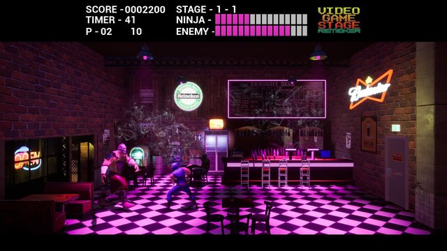 Ninja Gaiden Stage Remake