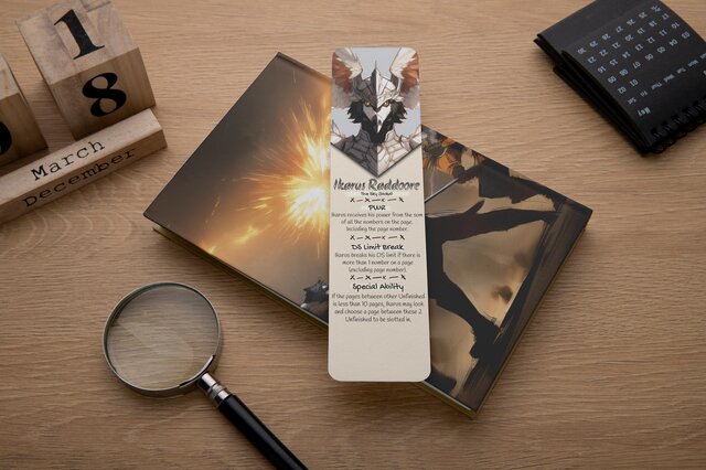 Unfinished: Book and Card Dueling Game