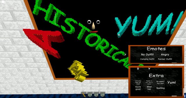 Baldi's Basics Classic with Classic Remasterd or Plus Textures!