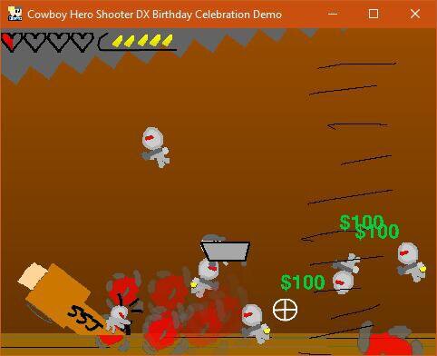 Cowboy Hero Shooter DX (WIP/Playable demo available)