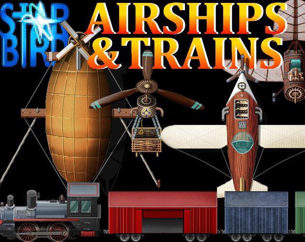 Airships and Trains Tilesets