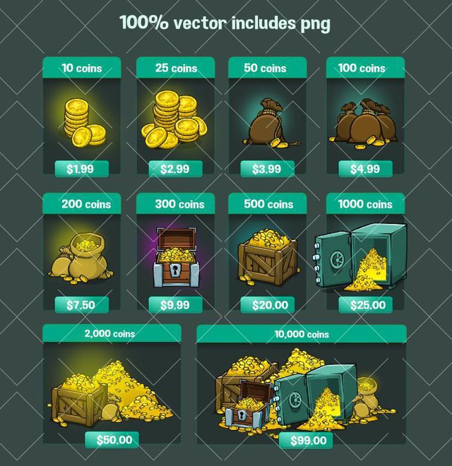 In app purchases icon