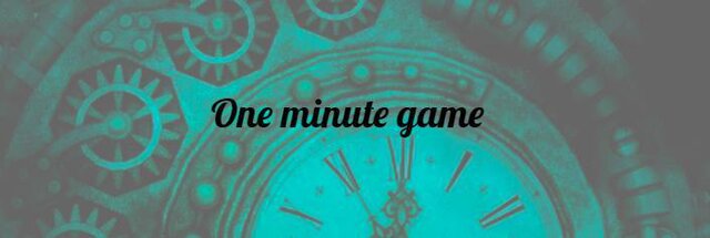 One minute game (antonioms2001)