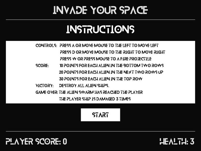 Invade Your Space