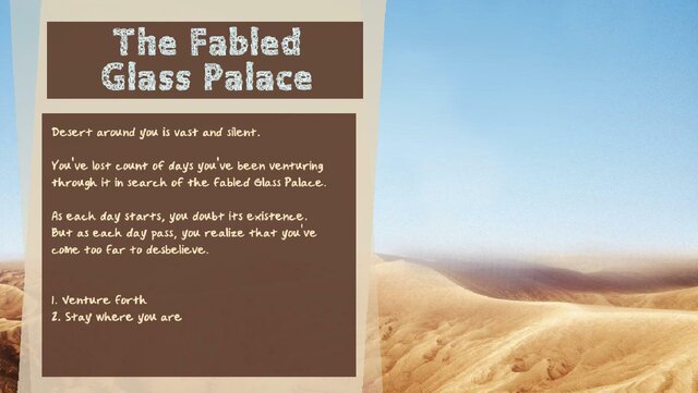 The Fabled Glass Palace