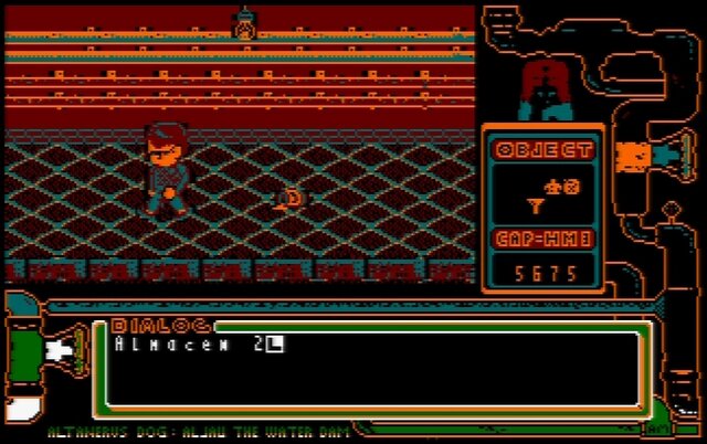 Aljau the water dam Amstrad CPC
