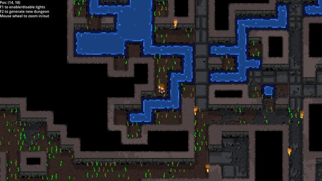 DeeperDown roguelike