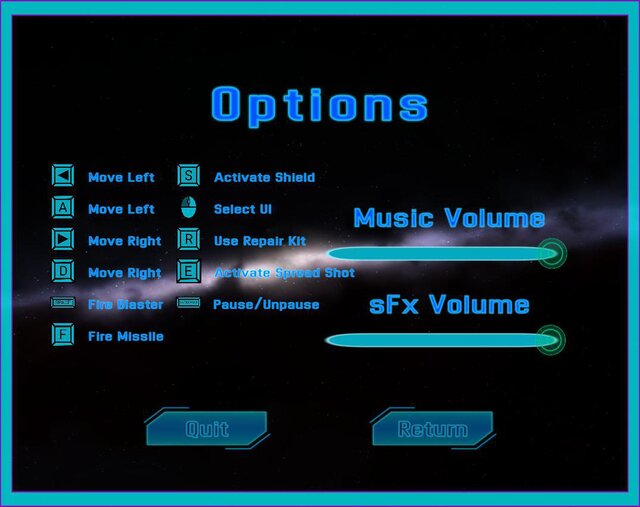2D Space Blaster (Windows Download)