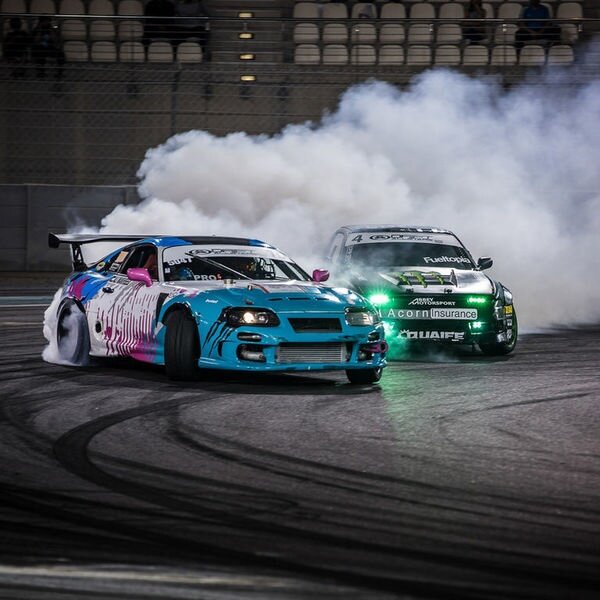 drift in the forest
