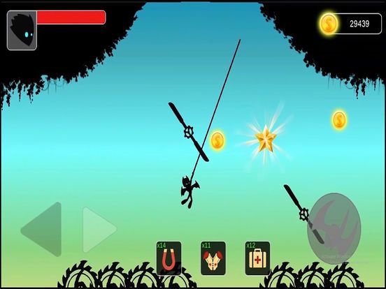 Stickman swing: Rope Swing