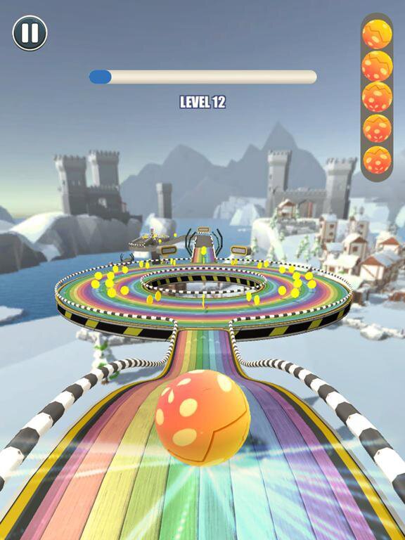 Rolling Ball Sky Escape