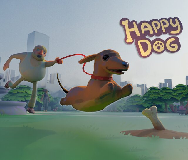 Happy dog