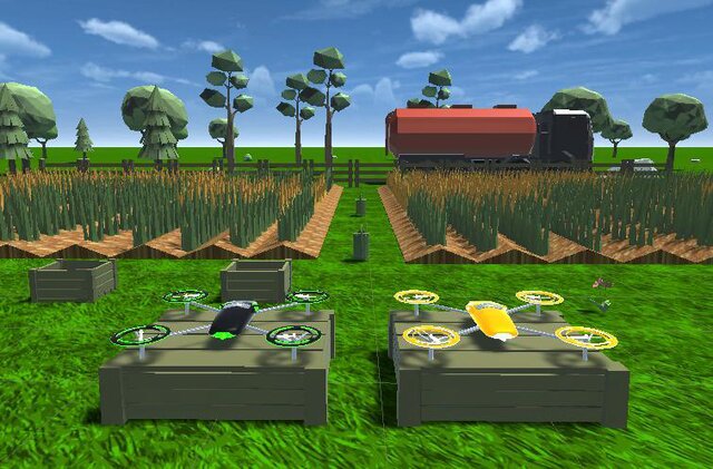 AI PoC Drone Pesticide Sprayer