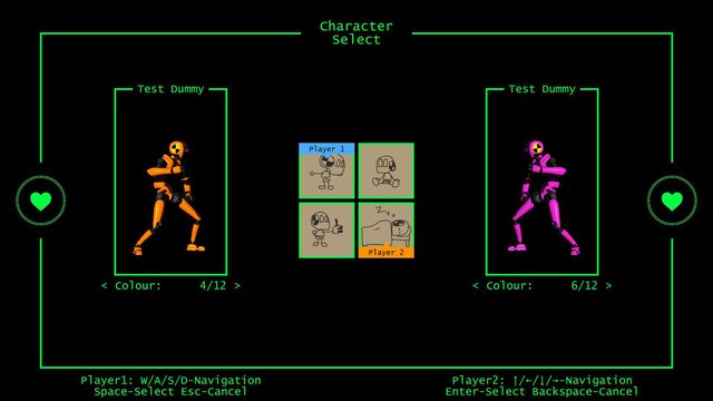 Peter's Fighter Game Prototype