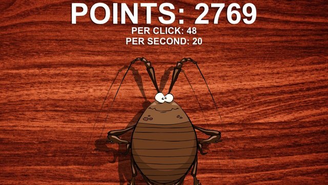 Cockroach clicker